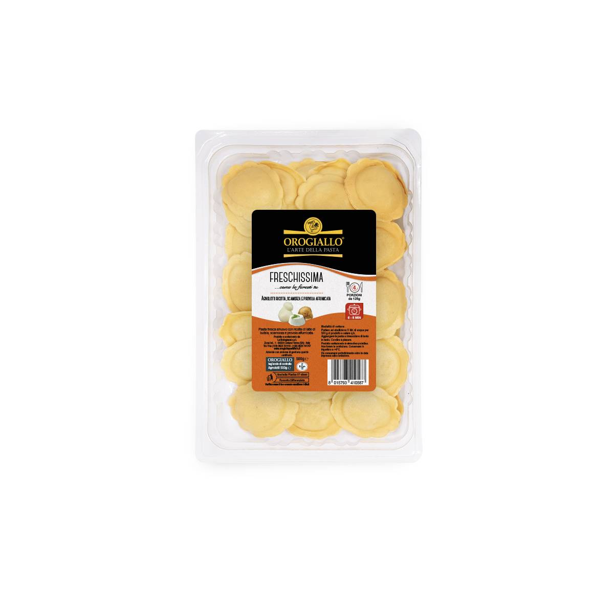 immagine Agnolotti scamorza e provola affumicata
