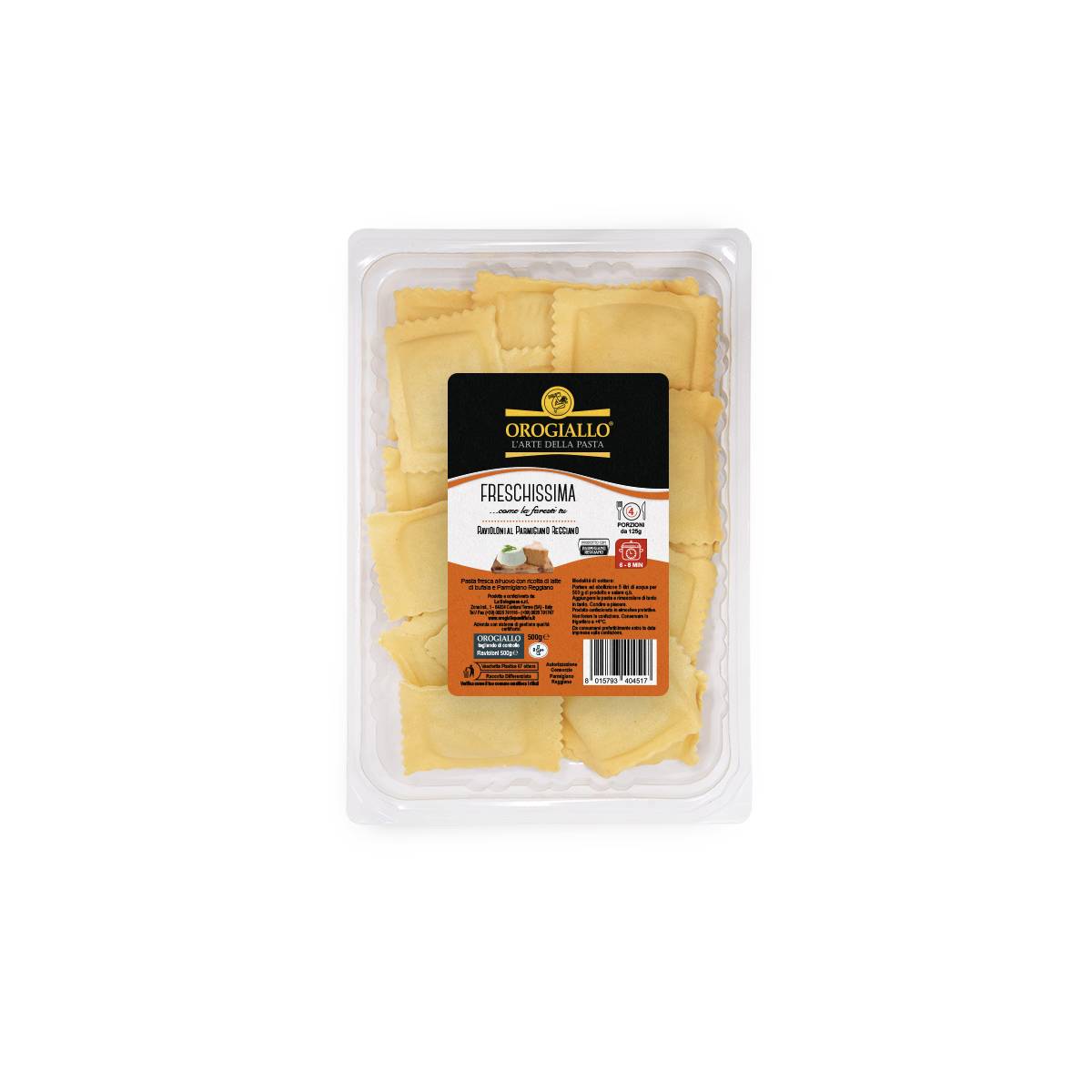 immagine Ravioloni Al Parmigiano Reggiano