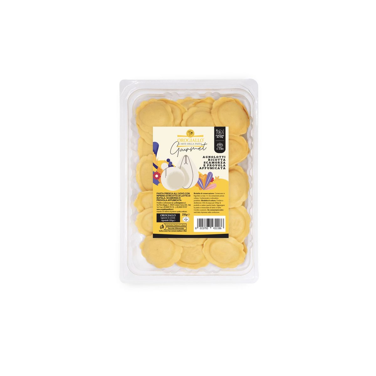 immagine Agnolotti scamorza e provola