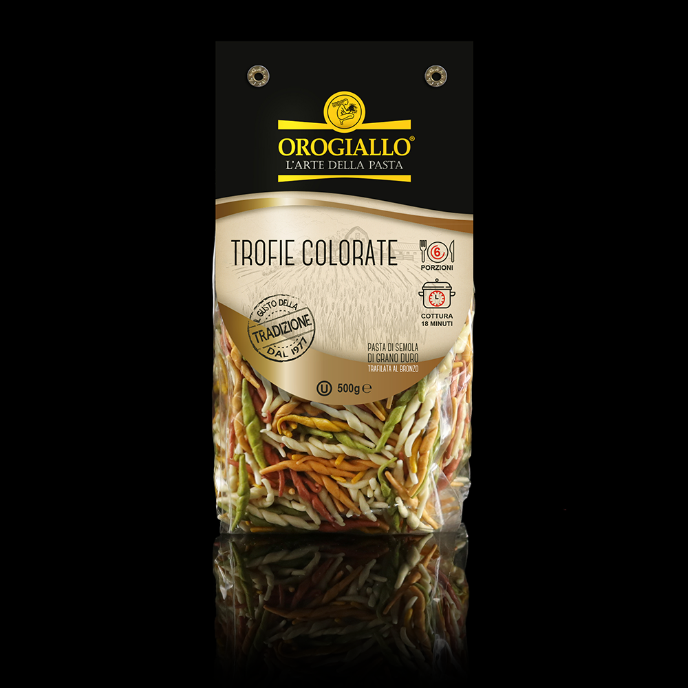 immagine Trofie Colorate